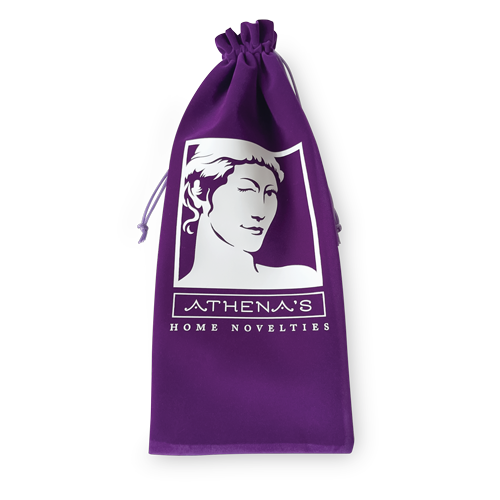 Athena's Purple Velvet Toy Bag