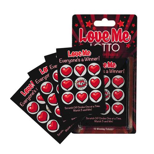 'Love Me' Scratch Tickets