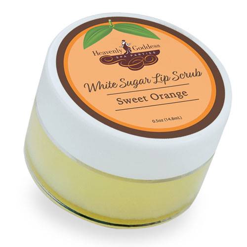 White Sugar Lip Scrub - Sweet Orange